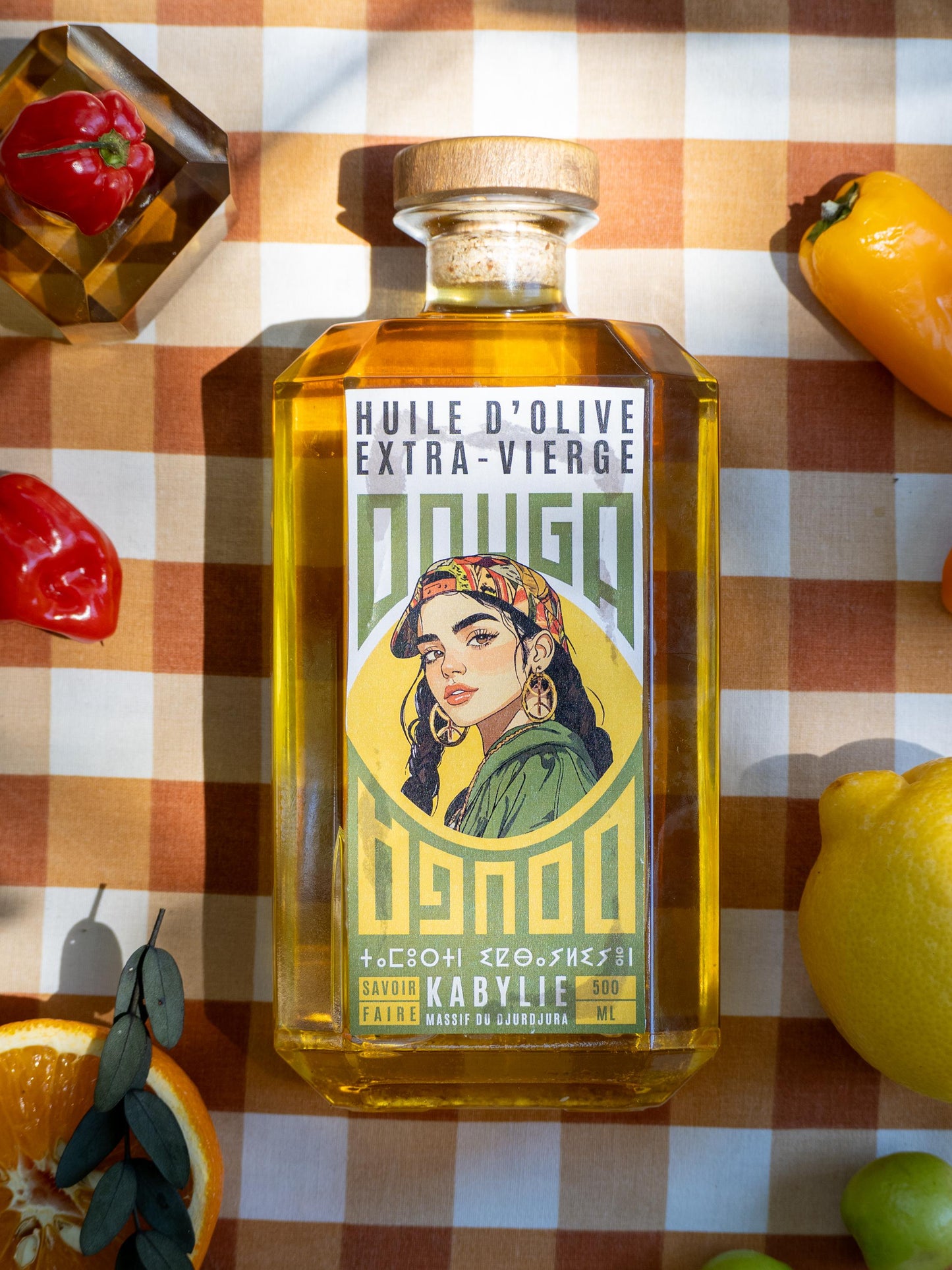 Huile d’Olive Sauvage Extra Vierge Kabyle 70 cl
