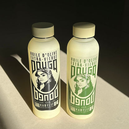 Huile d'olive 50 cl gourde eco modele Vert