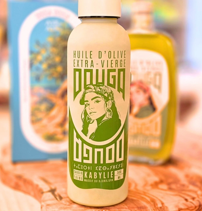 Huile d'olive 50 cl gourde eco modele Vert