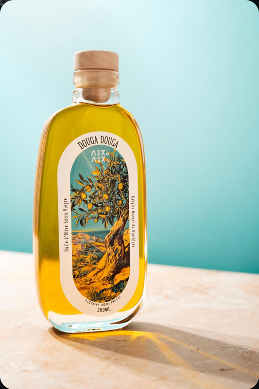 Huile d’Olive Sauvage Extra Vierge Kabyle– 20cl + Boite cadeau offerte (durée limité)