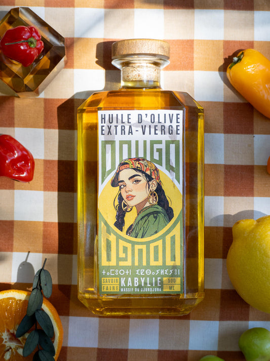 Huile d’Olive Sauvage Extra Vierge Kabyle 70 cl