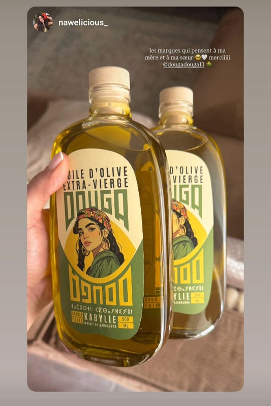 Huile d’Olive Sauvage Extra Vierge Kabyle 50cl